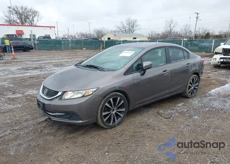 2014 Honda Civic Lx z USA, uszkodzony, nr VIN 19XFB2F56EE206487